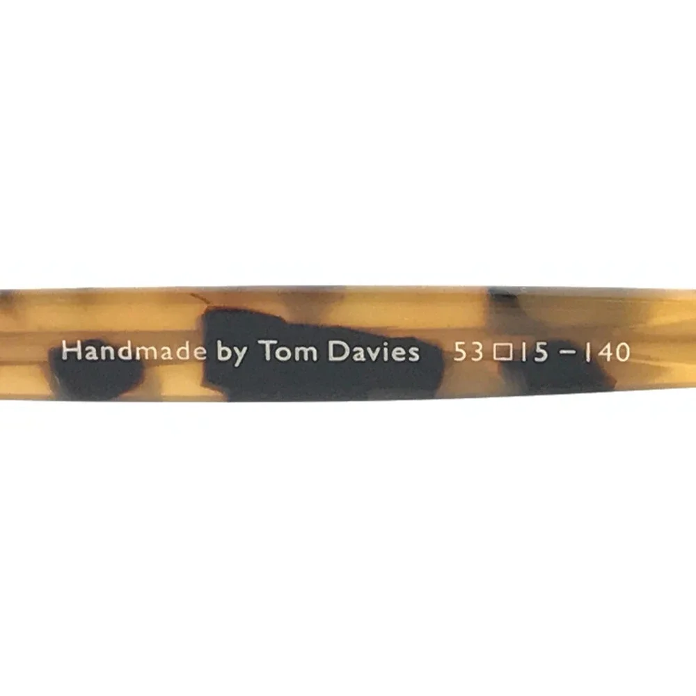 Tom Davies Eyeglasses Frames TD732 Col. 1835 Tortoise Cat Eye Full Rim 53-15-140